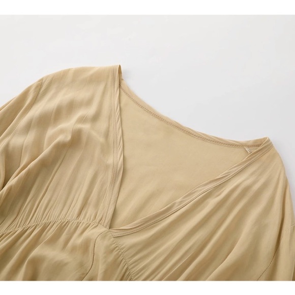 Mustard Yellow Boho Dress - Picture 4 of 6